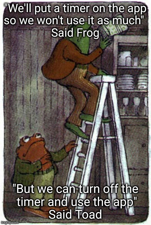 Frog 🐸 and Toad provide timeless wisdom