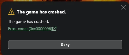 picture of error