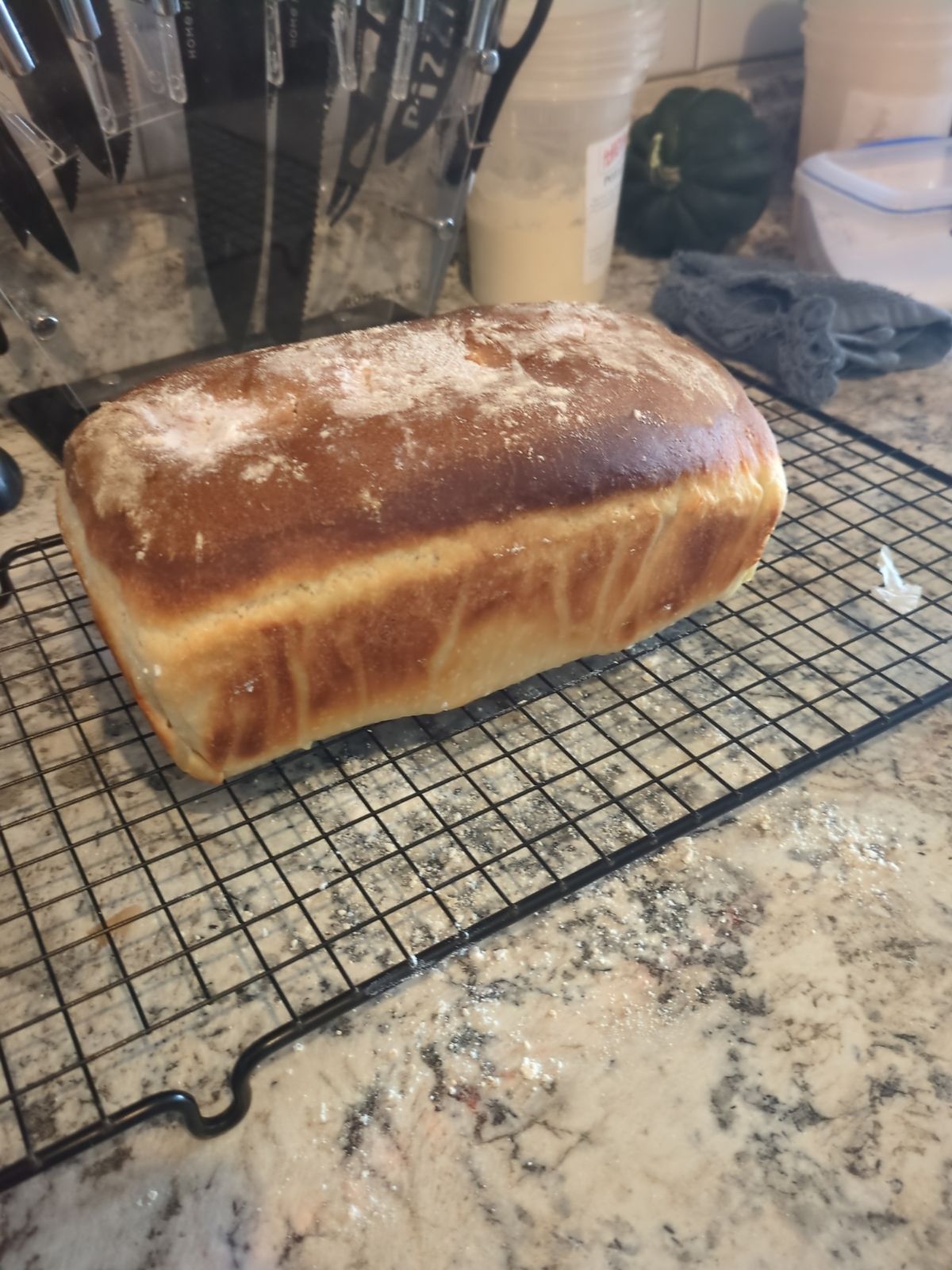 Fresh baked bread