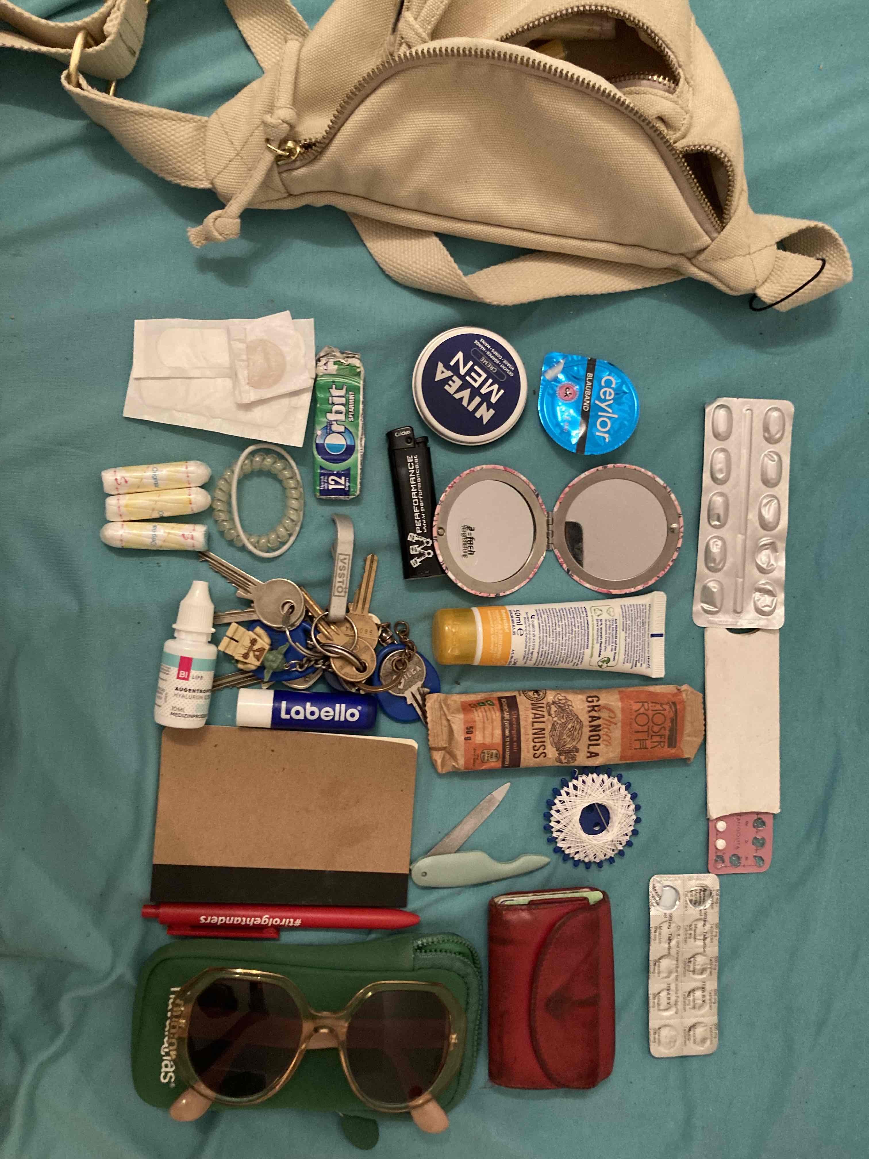 bag contents