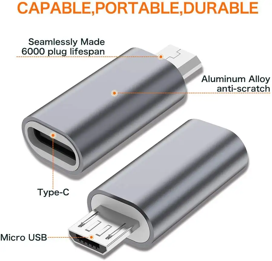 USB-C to Micro USB adapter