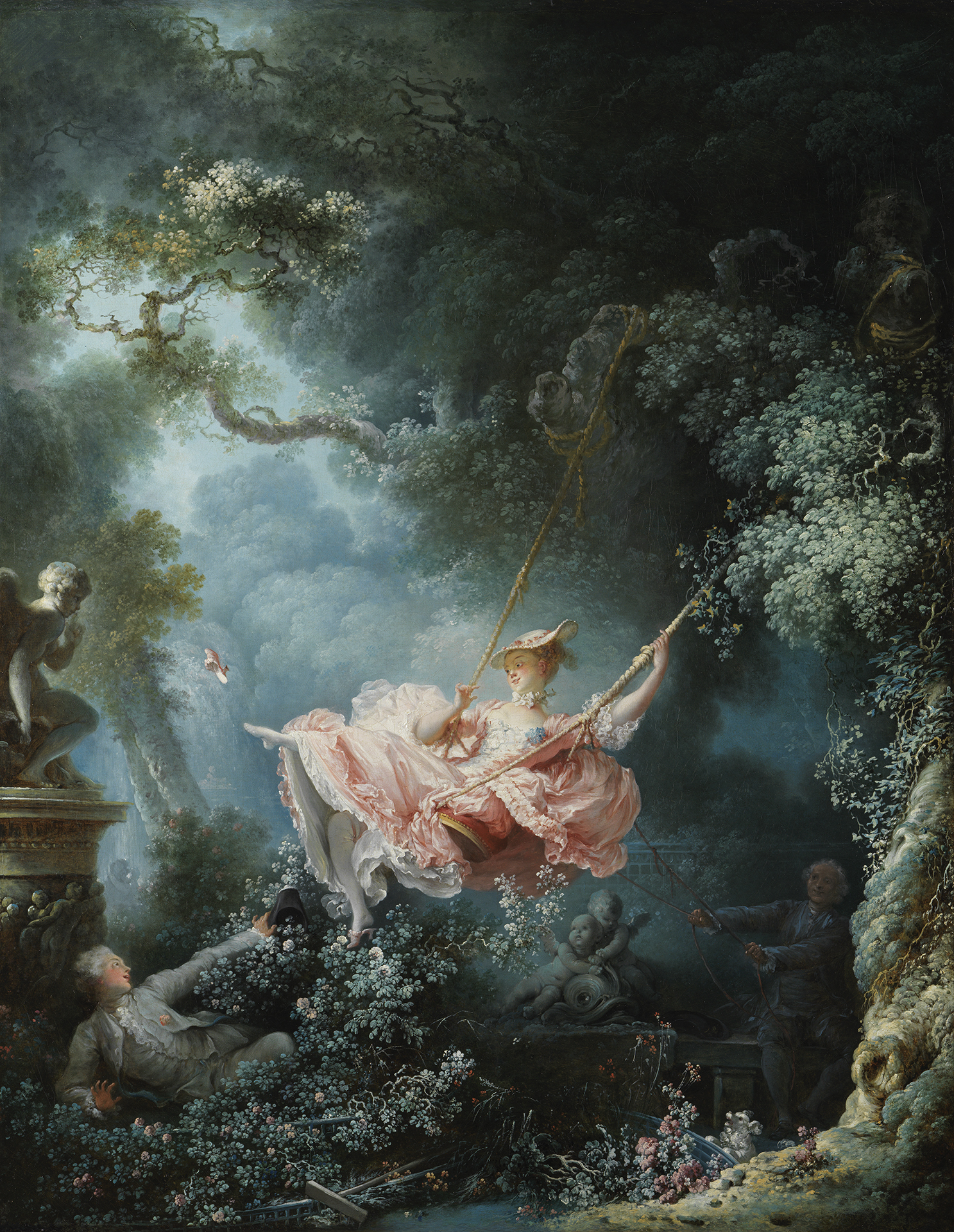 The Swing by Jean-Honoré Fragonard